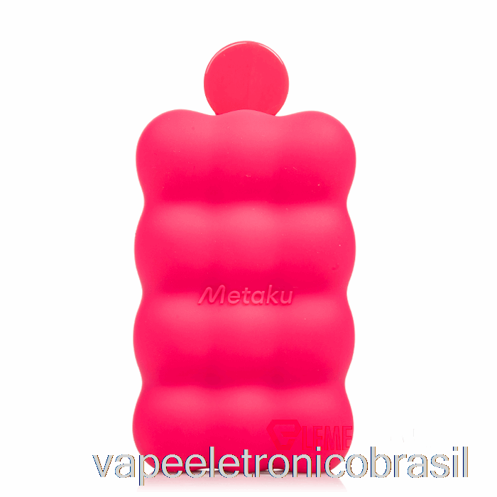 Vape Eletrônico Metaku Esponja 7500 Descartável Cereja Morango Framboesa